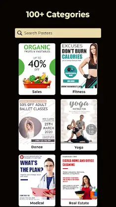 Poster Maker – Flyers & Posts screenshot 2
