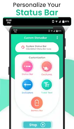 Statusbar Icon Hider Customize screenshot 1