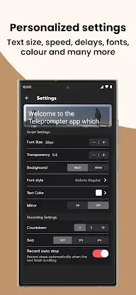 Teleprompter with Video Audio screenshot 8