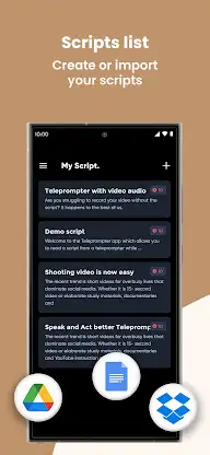 Teleprompter with Video Audio screenshot 4