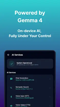 Cosmos Chat: AIDL & Gemma 4 screenshot 3