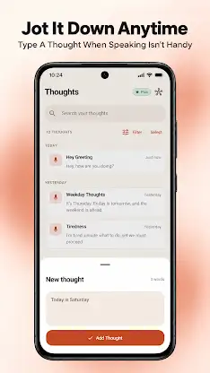 Nana: Record Thoughts Using AI screenshot 4