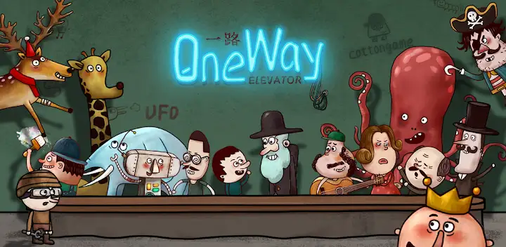 One Way: The Elevator — Android game banner