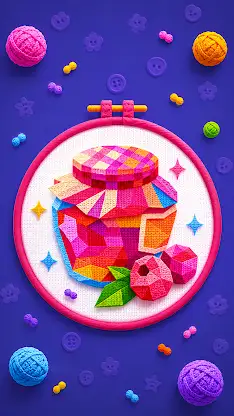 Cozy Knit: Connect Number screenshot 1
