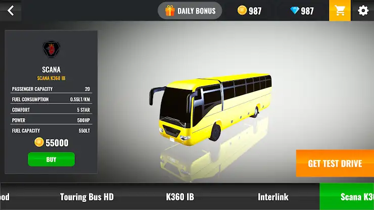 Bus Simulator drive experience screenshot 1
