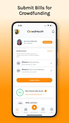 CrowdHealth screenshot 1