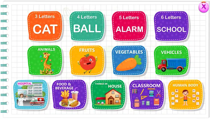 Kids Spelling app Learn & Quiz screenshot 2