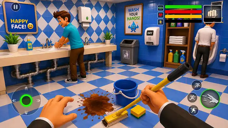 Crazy janitor Game screenshot 4