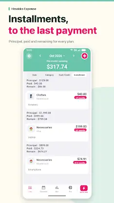 HINAKKO Expense Manager screenshot 6
