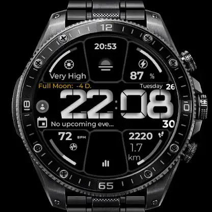 Digital Watch Face CUE003 screenshot 5