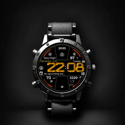 Digital Watch Face CUE003 screenshot 6