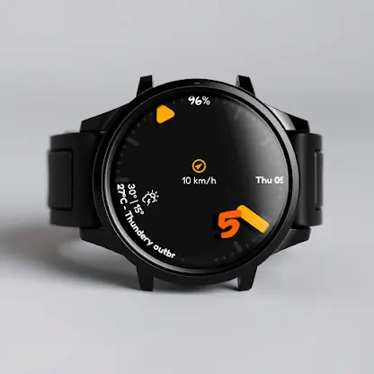 Digital Watch Face CUE024 screenshot 1