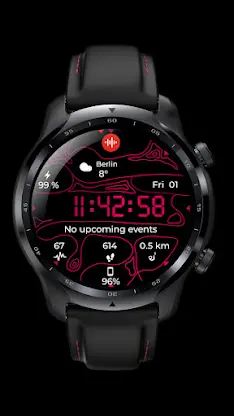 Digital Watch Face CUE098 screenshot 6