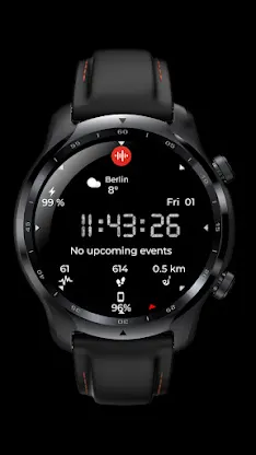 Digital Watch Face CUE098 screenshot 8