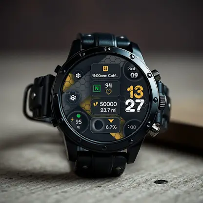 Digital Watch Face CUE099 screenshot 1