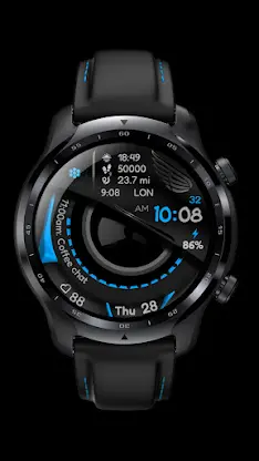 Digital Watch Face CUE100 screenshot 6