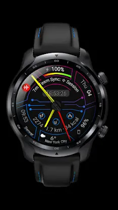 Digital Watch Face CUE106 screenshot 6