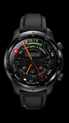 Digital Watch Face CUE106 screenshot 4