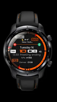 Digital Watch Face CUE109 screenshot 6