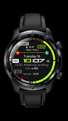 Digital Watch Face CUE109 screenshot 5