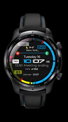 Digital Watch Face CUE109 screenshot 4