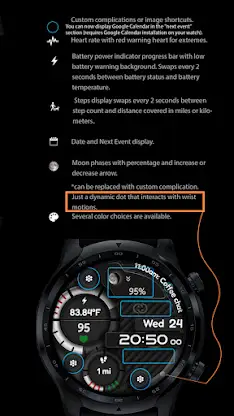 Digital Watch Face CUE111 screenshot 3