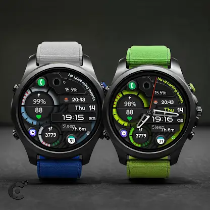 Digital Watch Face CUE111 screenshot 2