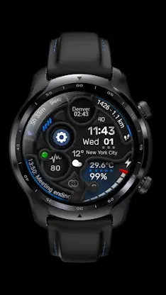 Digital Watch Face CUE114 screenshot 6
