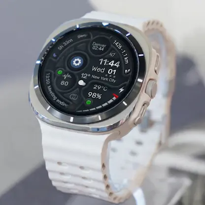 Digital Watch Face CUE114 screenshot 1