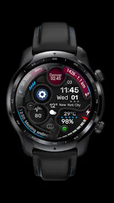 Digital Watch Face CUE114 screenshot 7