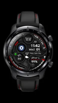 Digital Watch Face CUE114 screenshot 4