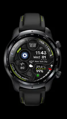 Digital Watch Face CUE114 screenshot 5