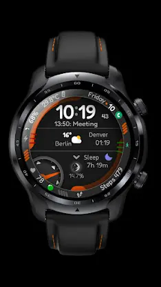 Digital Watch Face CUE115 screenshot 6