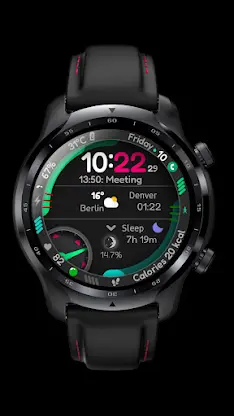 Digital Watch Face CUE115 screenshot 8