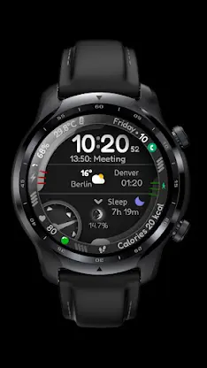 Digital Watch Face CUE115 screenshot 5