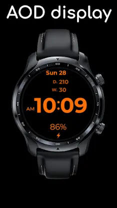 Digital Watch Face CUE122 screenshot 3