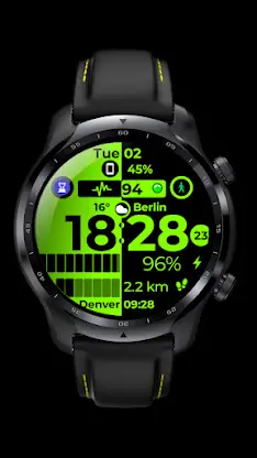 Digital Watch Face CUE122 screenshot 8