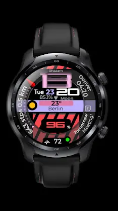 Digital Watch Face CUE123 screenshot 5