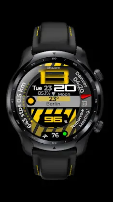 Digital Watch Face CUE123 screenshot 4