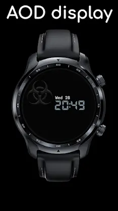 Digital Watch Face CUE125 screenshot 3