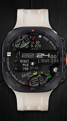 Digital Watch Face cue126 screenshot 1