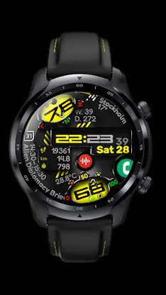 Digital Watch Face cue126 screenshot 8