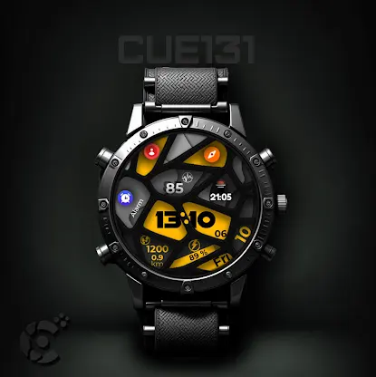 Digital Watch Face CUE131 screenshot 4