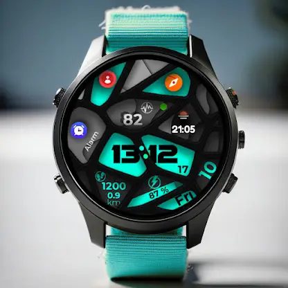 Digital Watch Face CUE131 screenshot 6