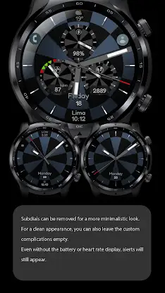 Analog Watch Face CUE132 screenshot 3