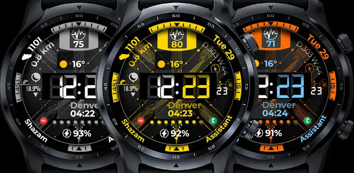 Watch Face CUE133 — Android app banner