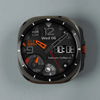 Hybrid Watch Face CUE134 screenshot 1