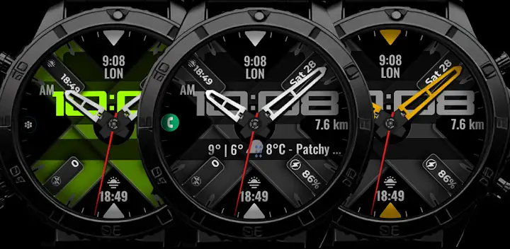 Hybrid Watch Face CUE135 — Android app banner