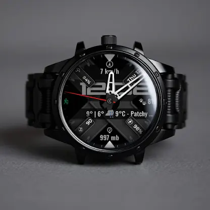 Hybrid Watch Face CUE135 screenshot 1