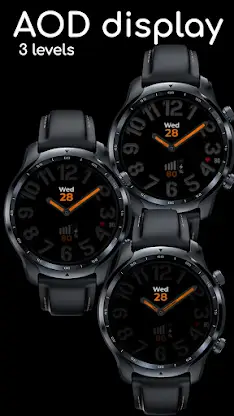 Analog Watch Face CUE136PLUS screenshot 3
